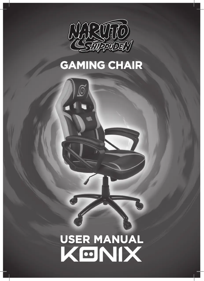 Page 1 de la notice Manuel utilisateur Konix Naruto Junior