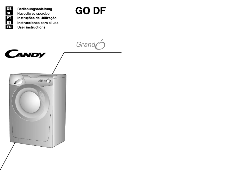Image de la première page du manuel de l'appareil GO 107DF/L1-S