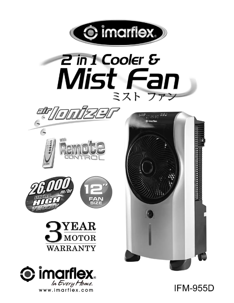 Page n°1 - Manuel utilisateur Imarflex IFM-955D