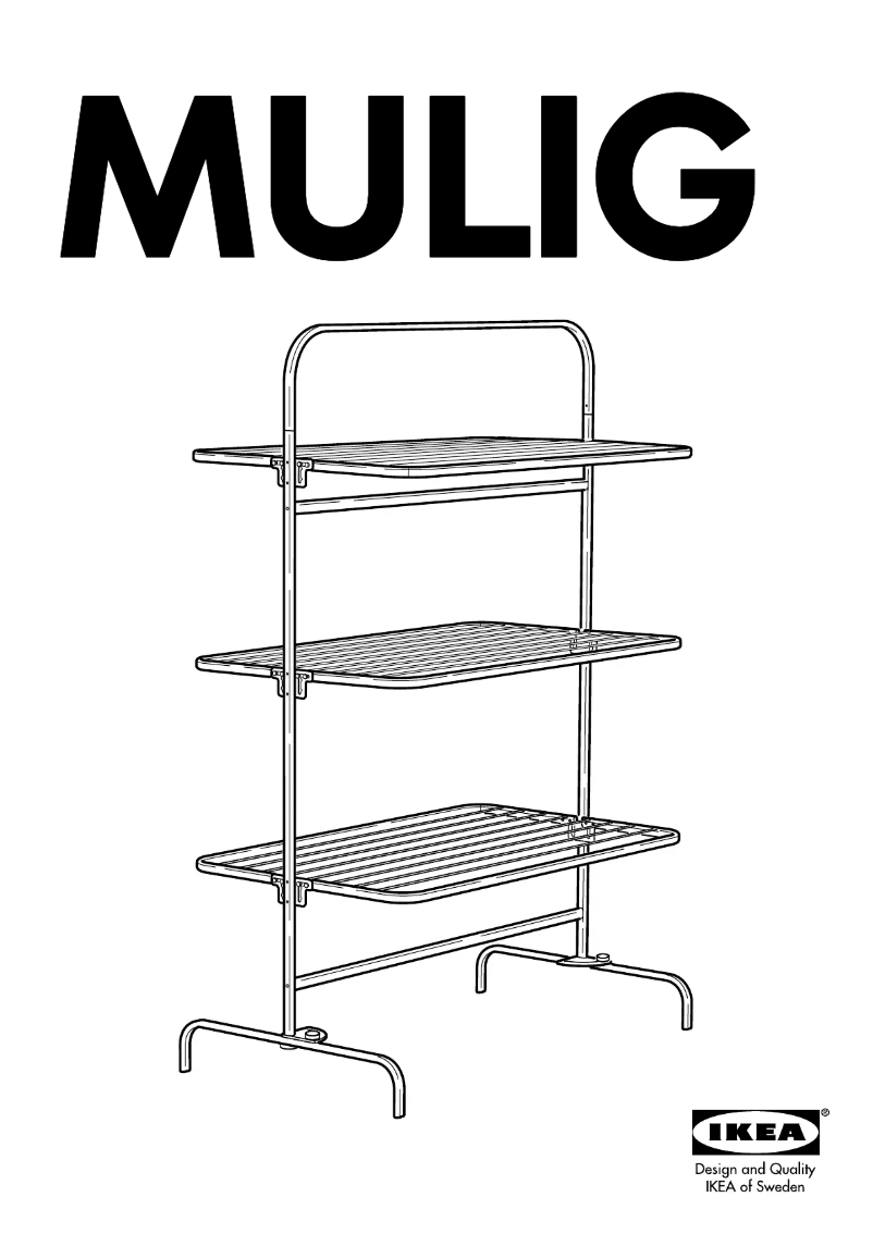 Image de la première page du manuel de l'appareil MULIG 202.196.58