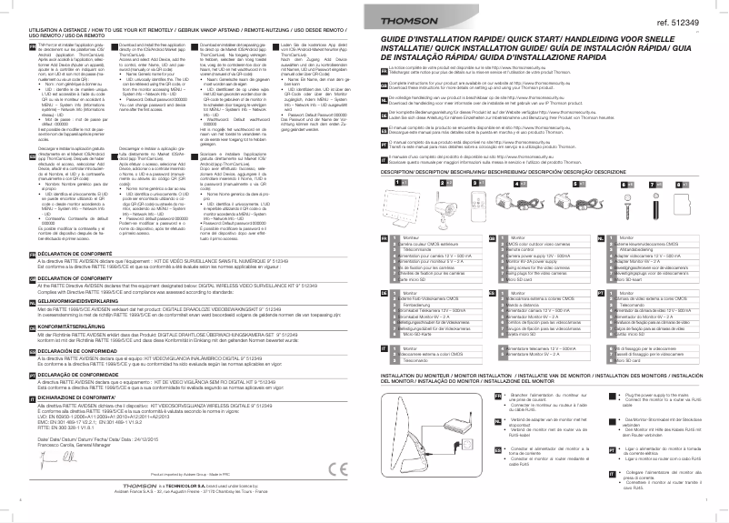 Image de la première page du manuel de l'appareil 512349
