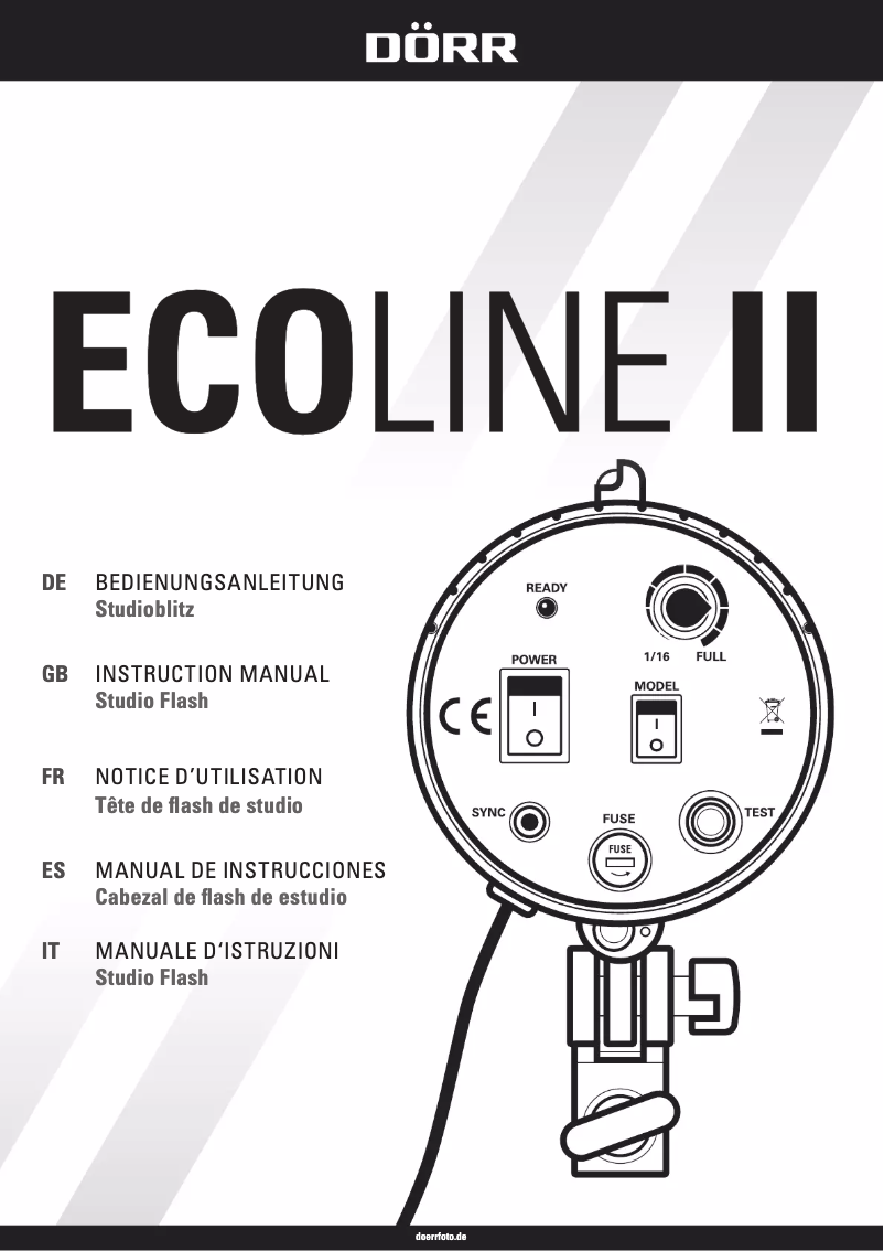 Page n°1 - Manuel utilisateur Dörr DSU-110WS