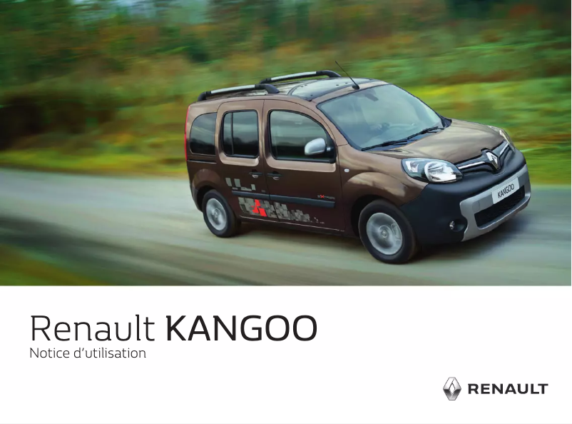 Imagen de la primera página del manual del dispositivo Kangoo (2016)