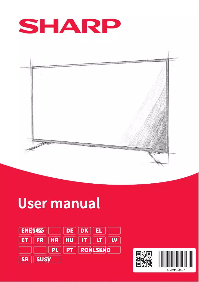 Page n°1 - Manuel utilisateur Sharp 24BB0E
