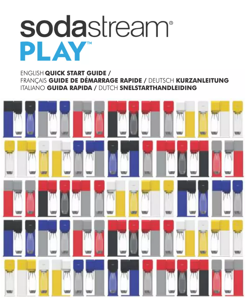 Page n°1 - Manuel utilisateur SodaStream Splash Play