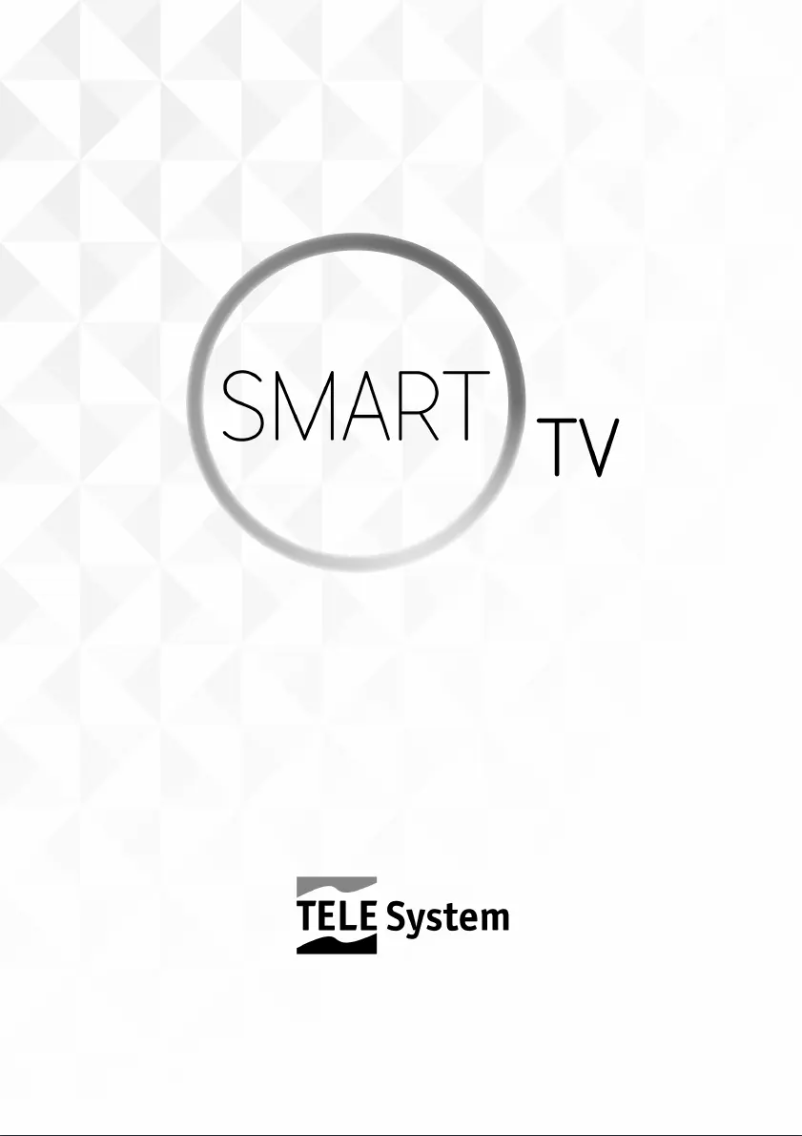 Page n°1 - Manuel utilisateur TELE System Smart 40 SC10
