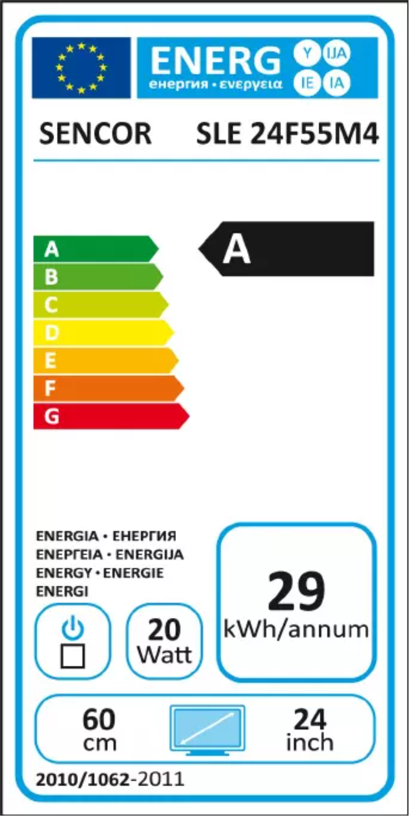 Imagen de la primera página del manual del dispositivo SLE 24F55M4