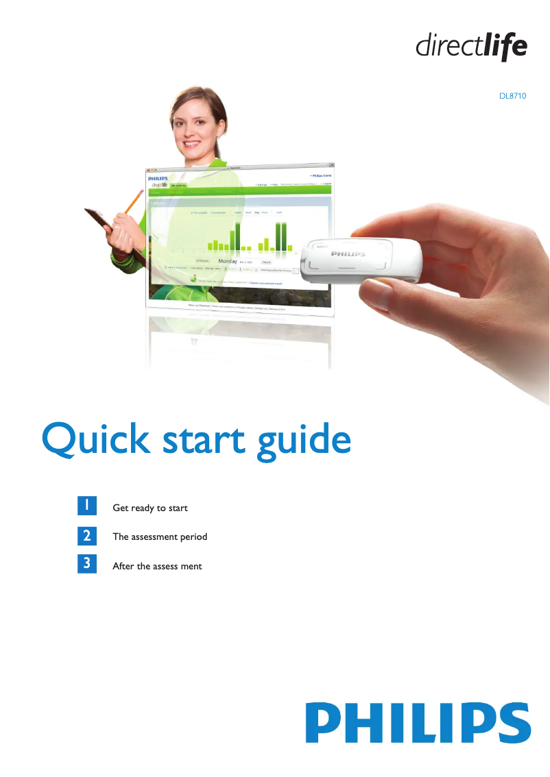 Page n°1 - Manuel utilisateur Philips DL8710