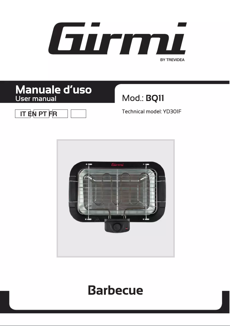 Image de la première page du manuel de l'appareil BQ11