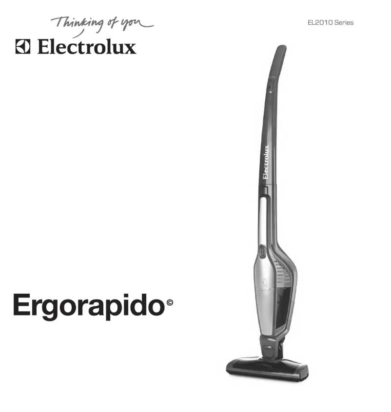 Page n°1 - Manuel utilisateur Electrolux Ergorapido EL201