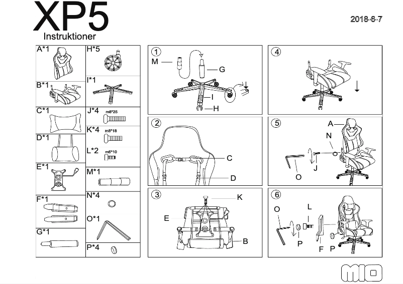 Image de la première page du manuel de l'appareil XP5