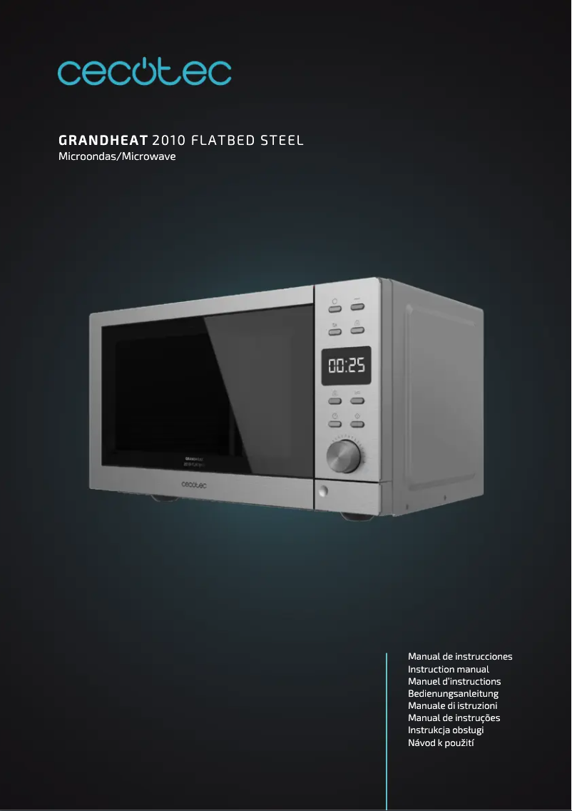 Image de la première page du manuel de l'appareil GrandHeat 2010 Flatbed Steel