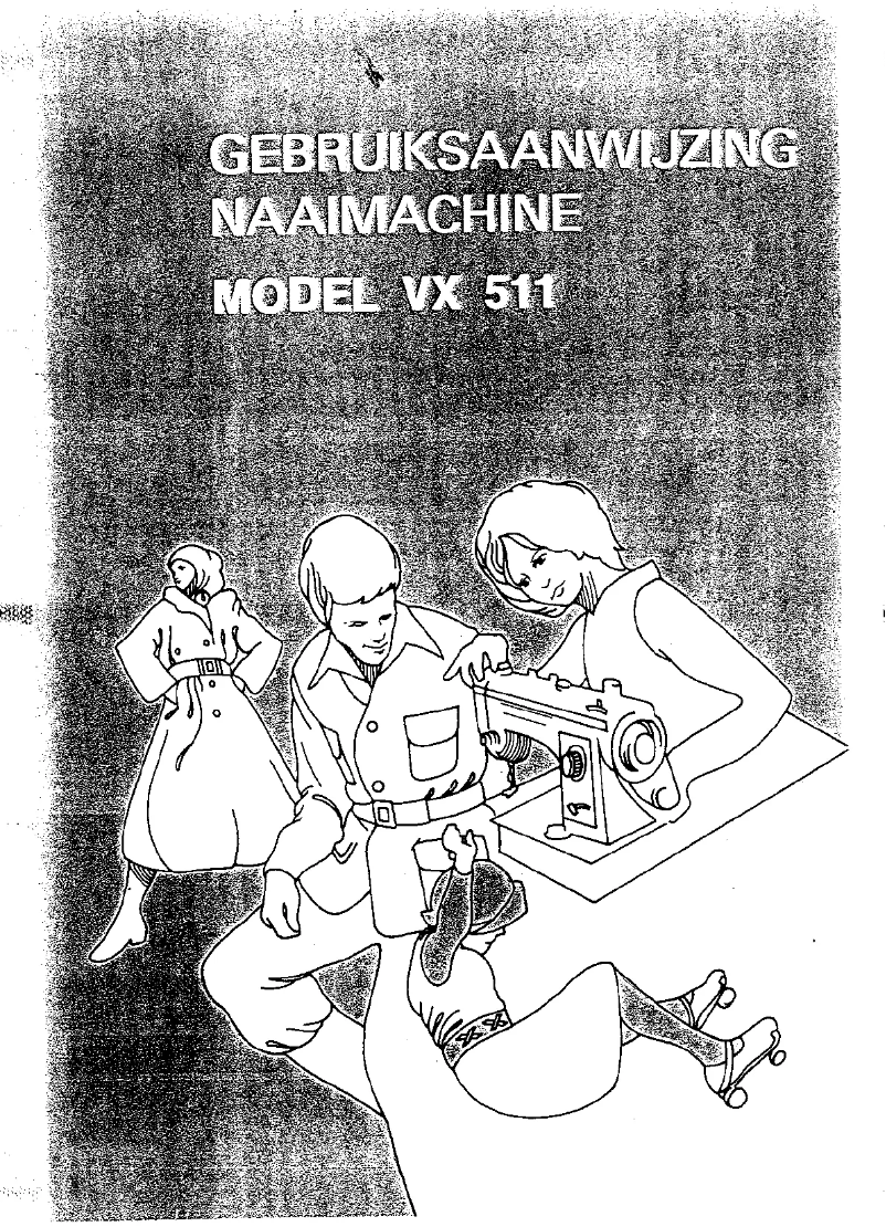 Image de la première page du manuel de l'appareil VX-511
