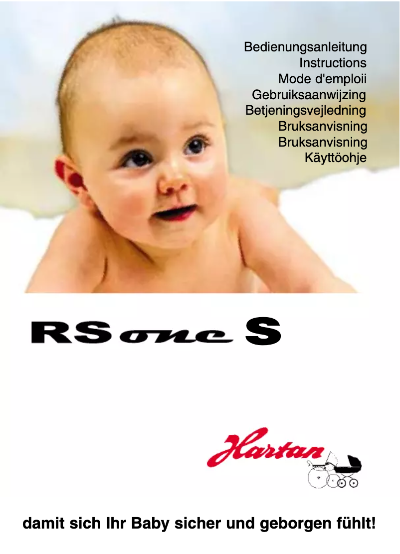 Image de la première page du manuel de l'appareil RS one S