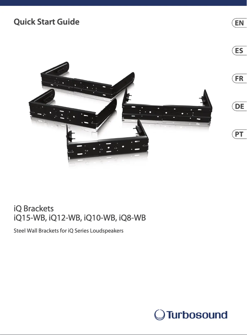 Page n°1 - Manuel utilisateur Turbosound iQ12-WB