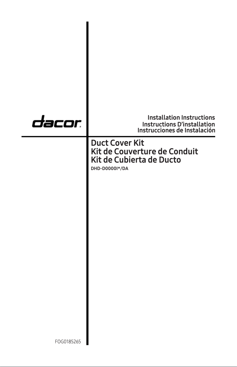 Image de la première page du manuel de l'appareil DHD36U990IS