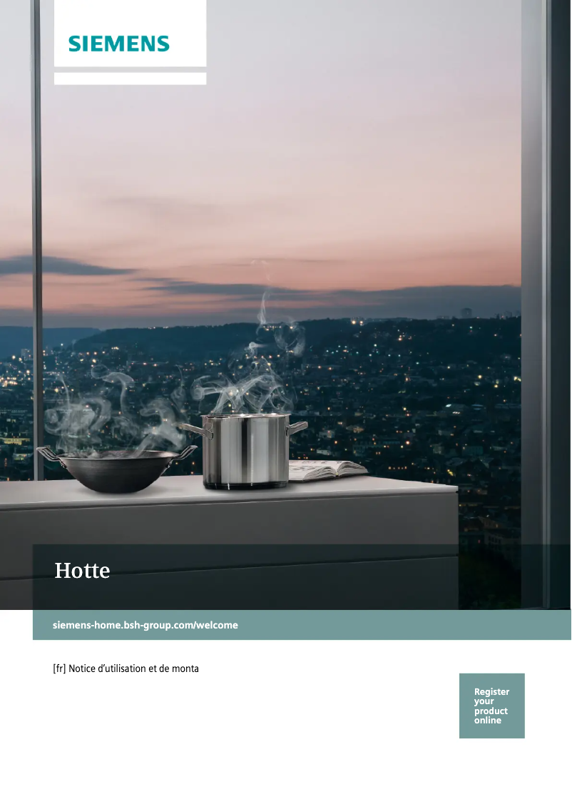 Page n°1 - Manuel utilisateur Siemens LI67SA670C