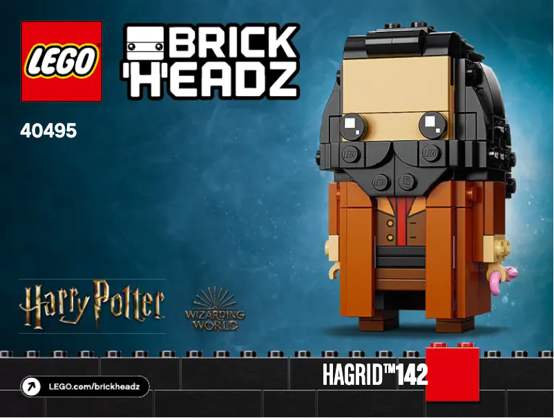 Page n°1 - Manuel utilisateur Lego Brickheadz 40495