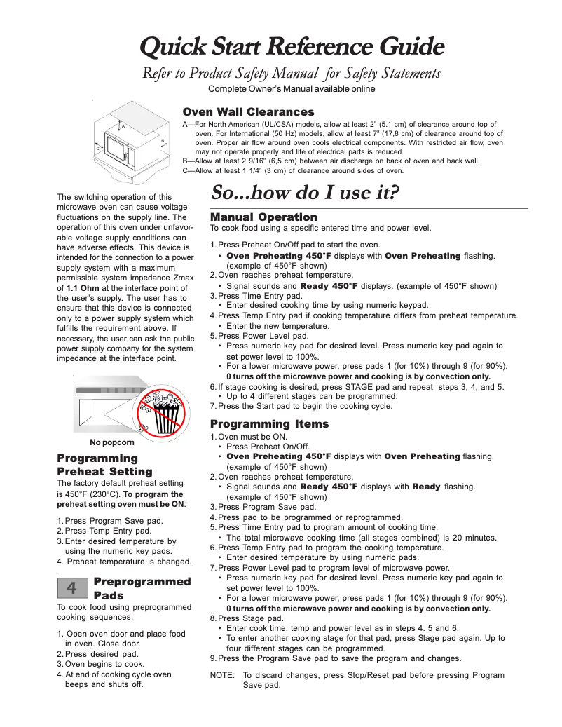 Page 1 de la notice Manuel utilisateur ACP Jetwave III DS1400E