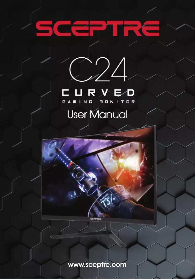 Page n°1 - Manuel utilisateur Sceptre C275B-144RN