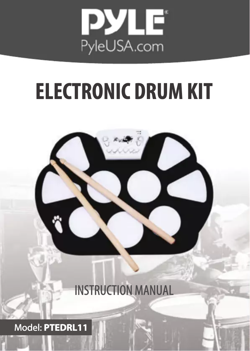 Página 1 del manual Manual de usuario Pyle PTEDRL11