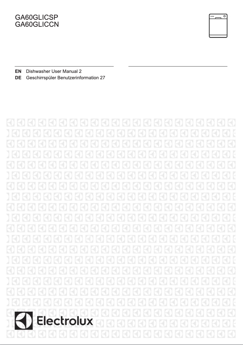 Page 1 de la notice Manuel utilisateur Electrolux GA60GLICCN