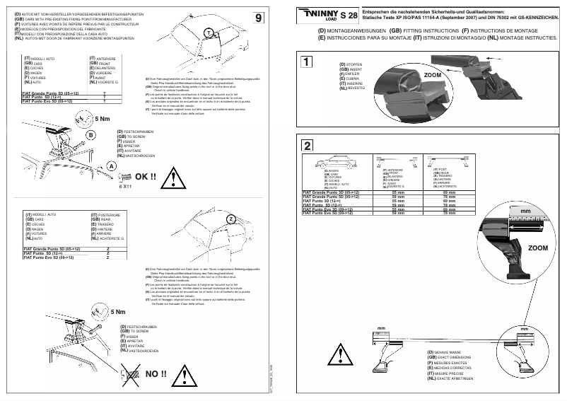 Image de la première page du manuel de l'appareil S 28