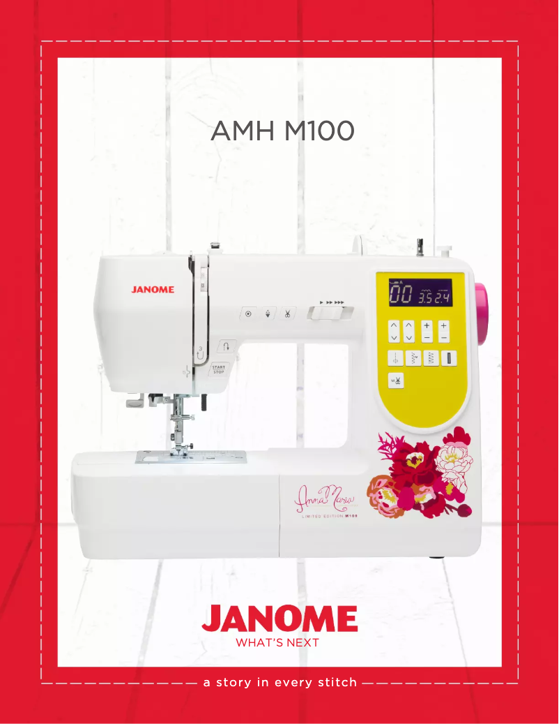 Image de la première page du manuel de l'appareil AMH M100