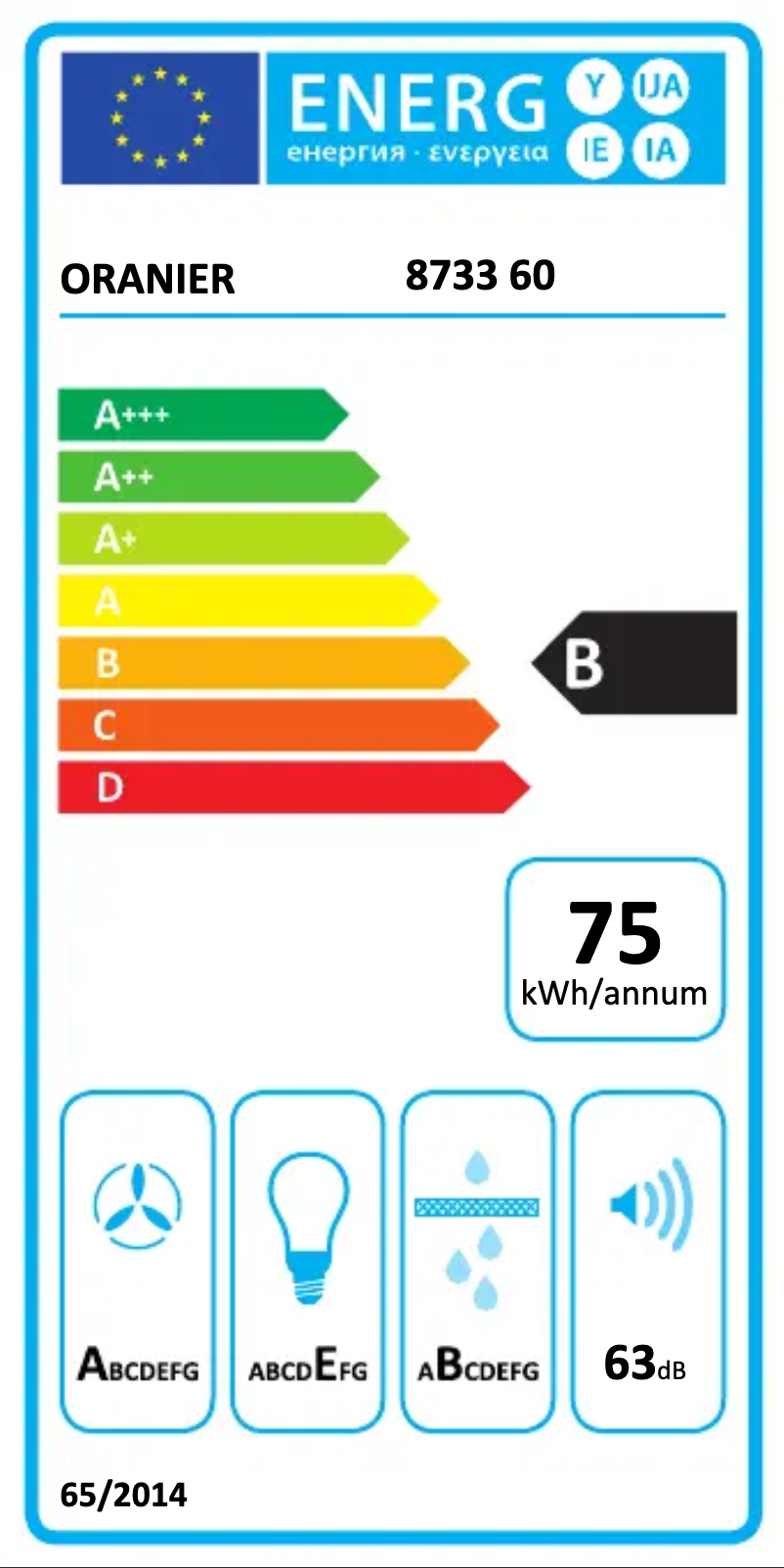 Page 1 de la notice Manuel utilisateur Oranier Selena 90 S