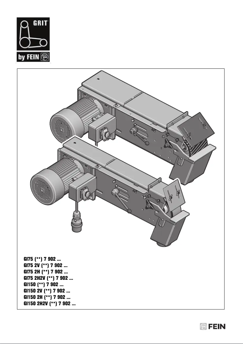 Image de la première page du manuel de l'appareil GRIT GI 75
