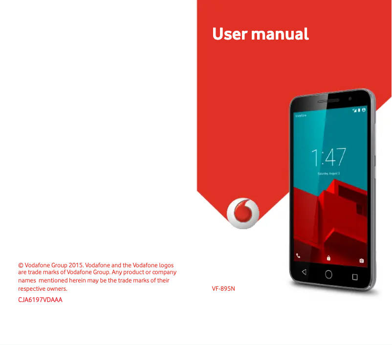 Image de la première page du manuel de l'appareil Smart Prime 6
