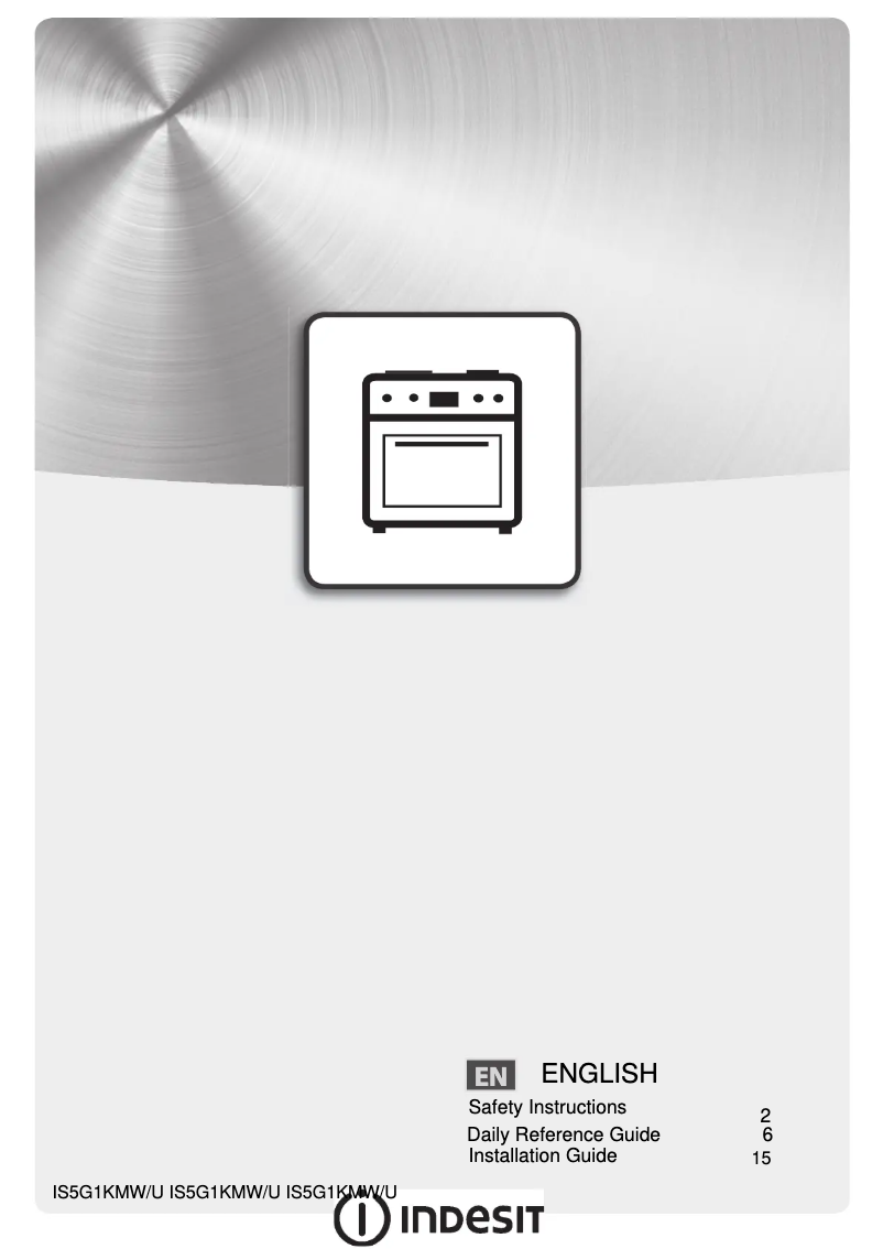 Image de la première page du manuel de l'appareil IS5G1KMW/U