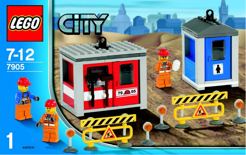 Page 1 de la notice Manuel utilisateur Lego Building Crane