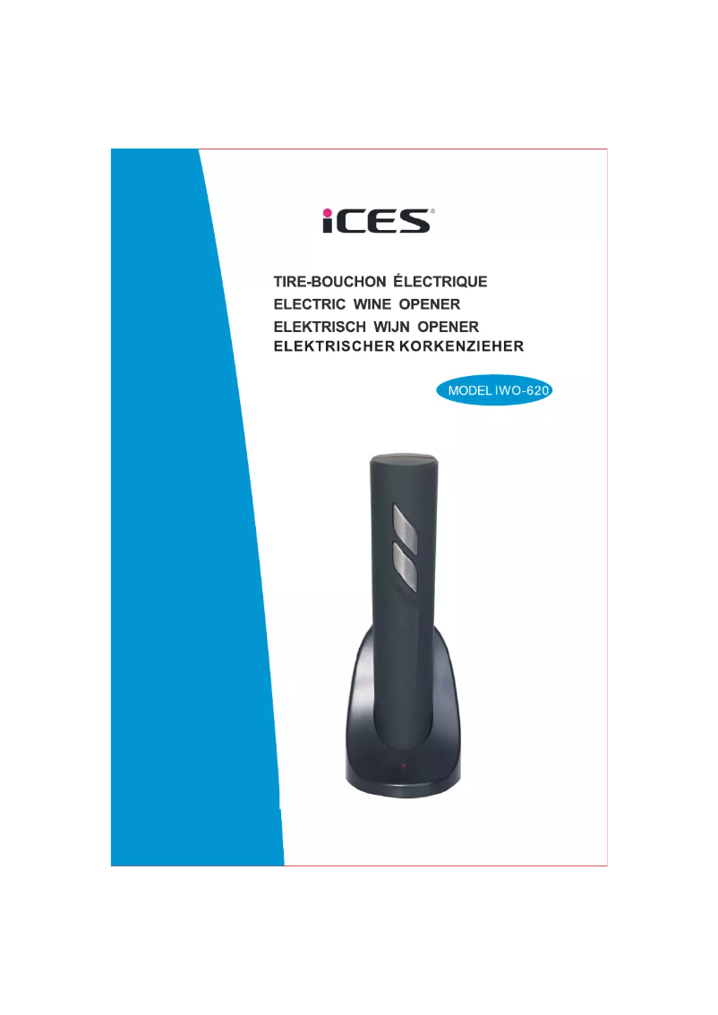 Página 1 del manual Manual de usuario Ices IWO-620