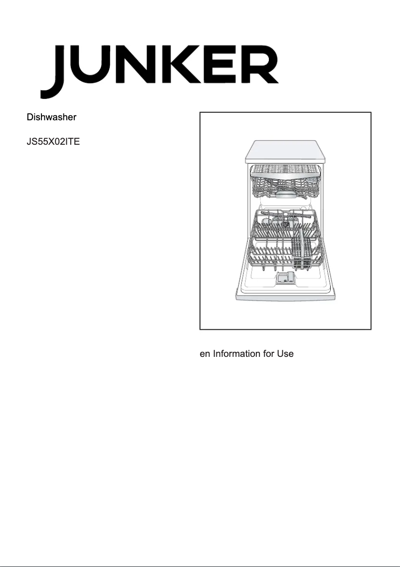 Page n°1 - Instructions / montage Junker JS55X02ITE