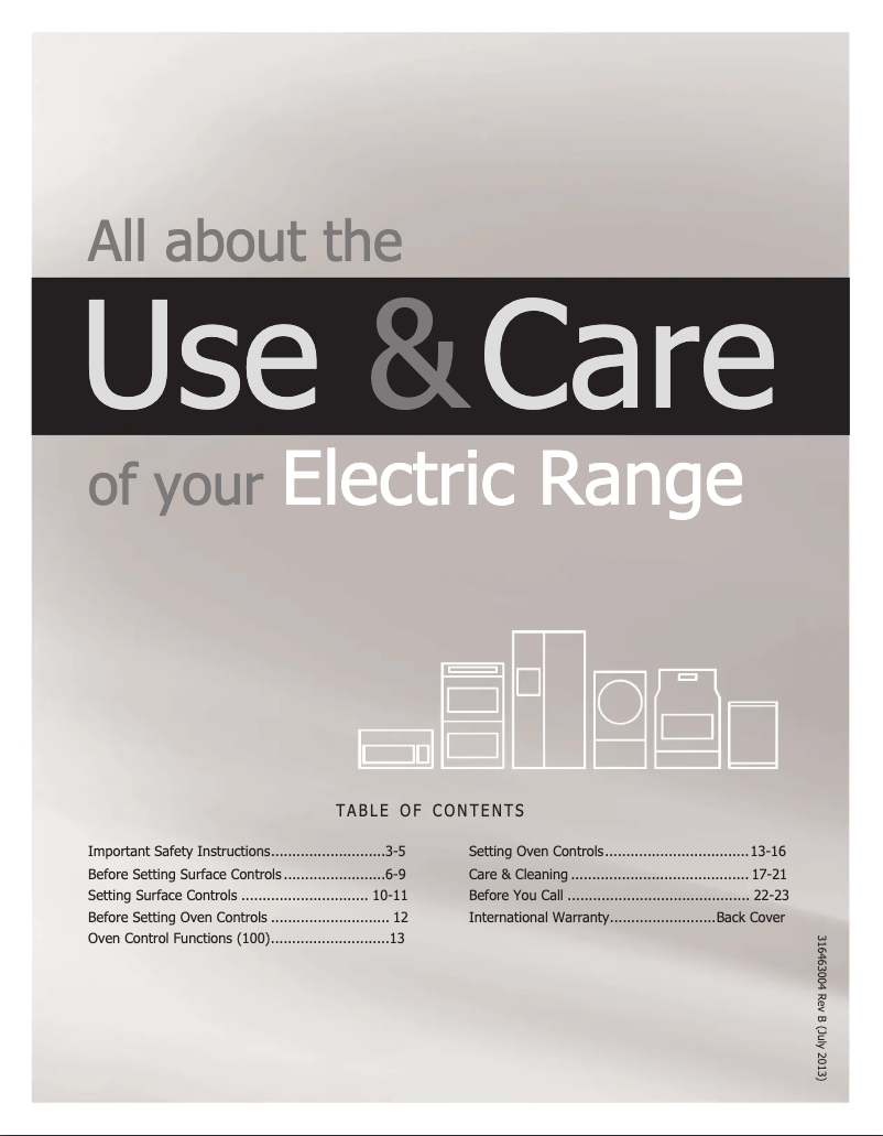 Page n°1 - Manuel utilisateur Kelvinator MFF3025RW