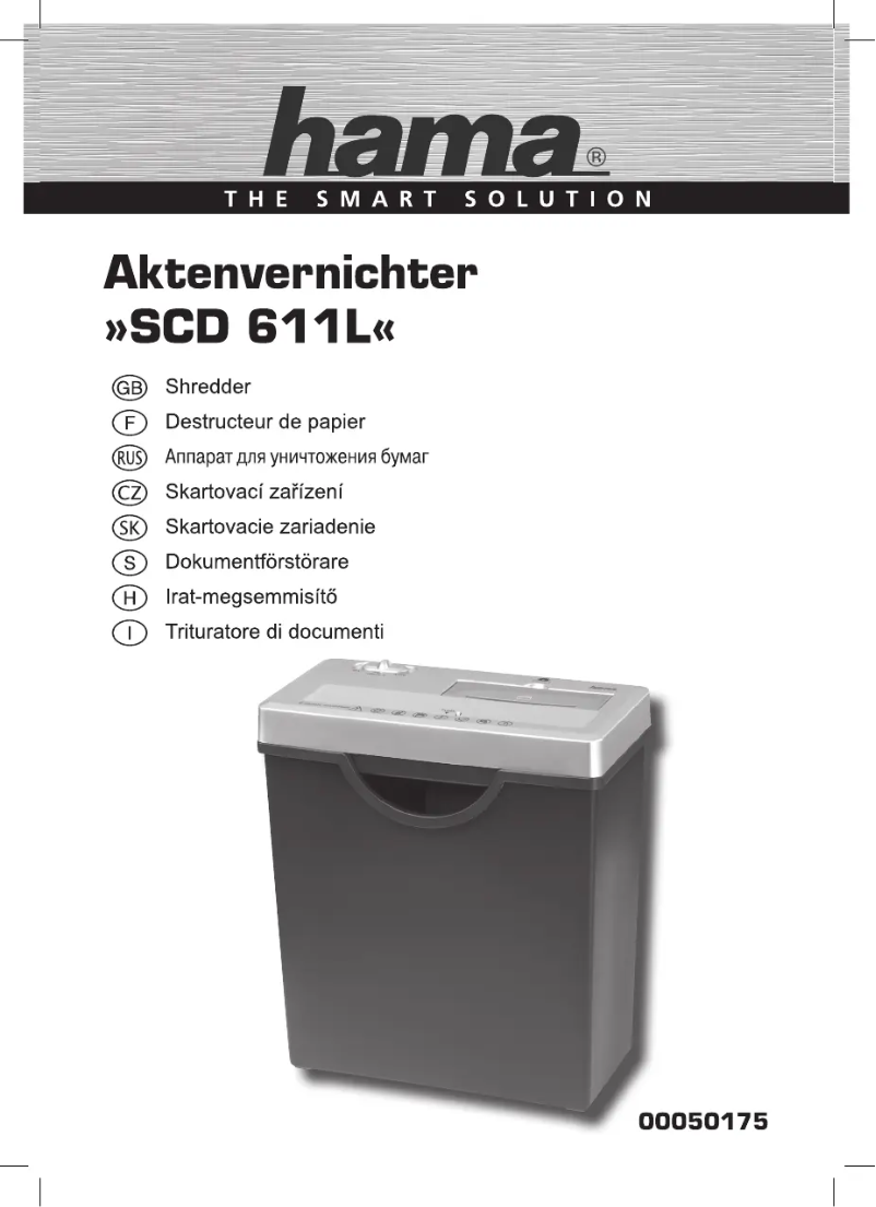 Page 1 de la notice Manuel utilisateur Hama Home S8CD