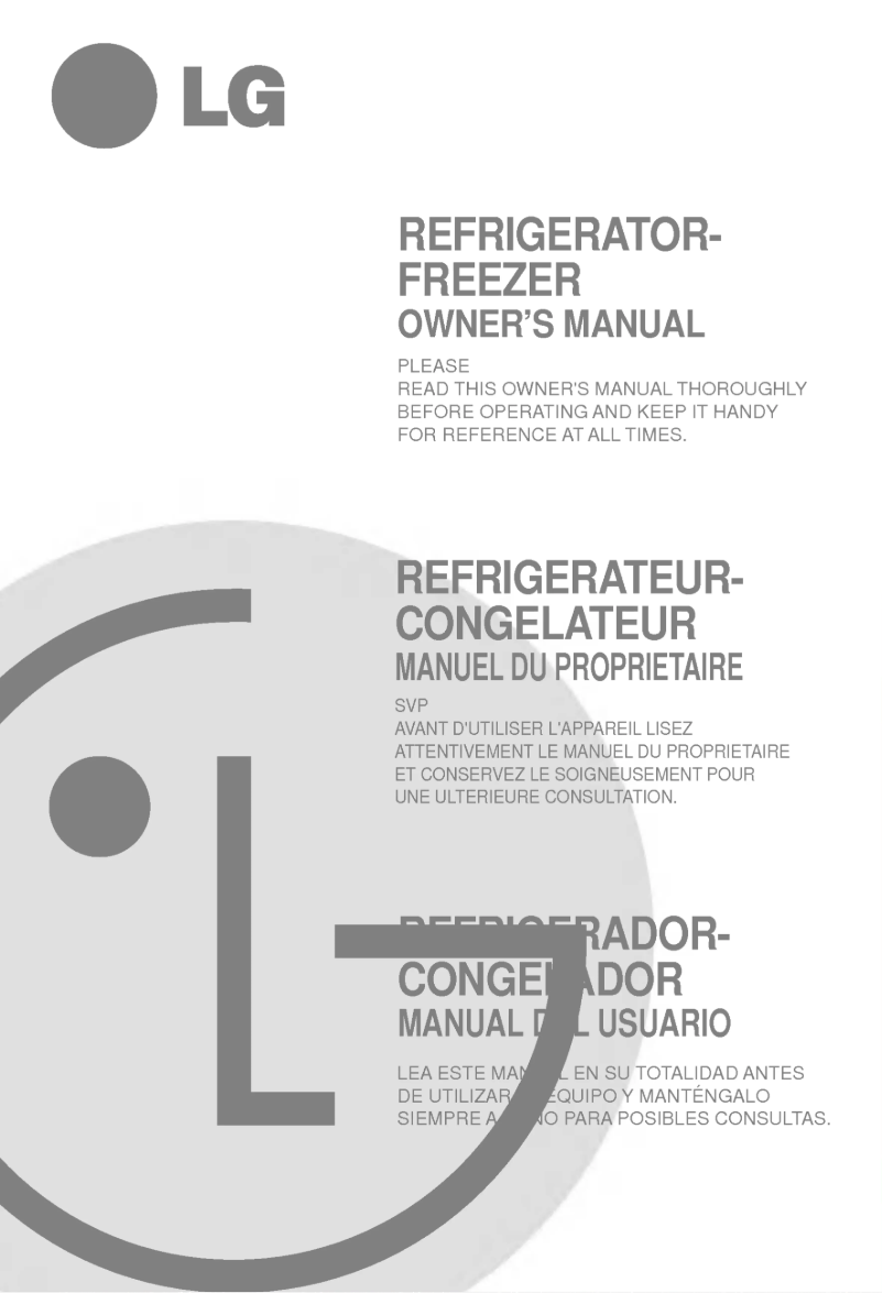 Page n°1 - Manuel utilisateur LG GR-S712ALQ