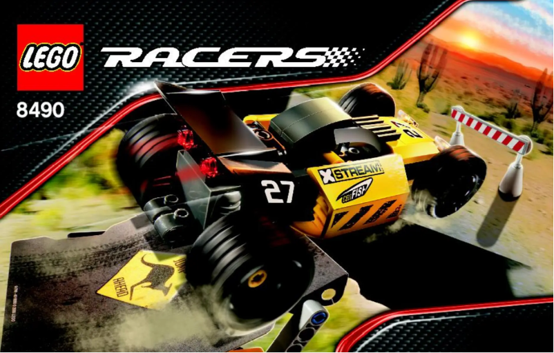 Image de la première page du manuel de l'appareil Racers 8490