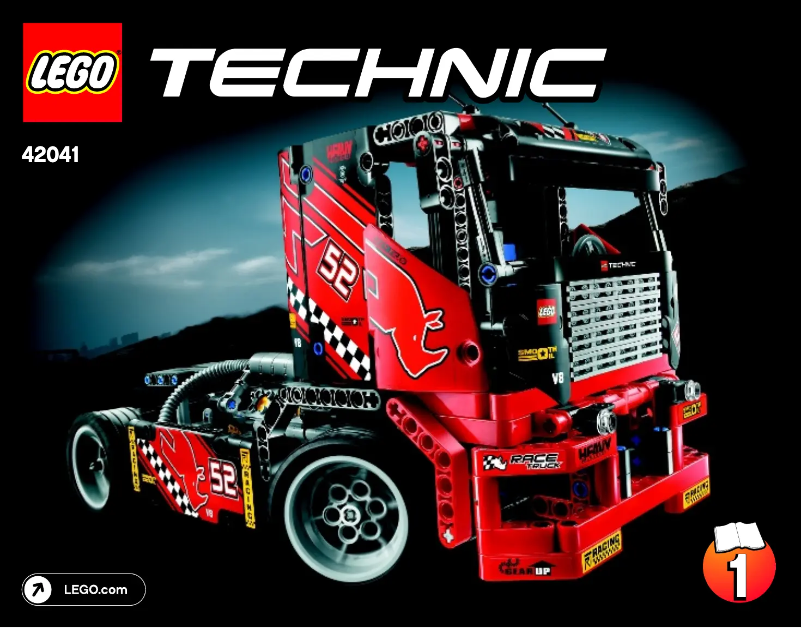 Page n°1 - Manuel utilisateur Lego Technic 42041