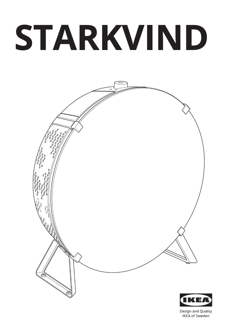 First page image of the manual for STARKVIND 305.019.63