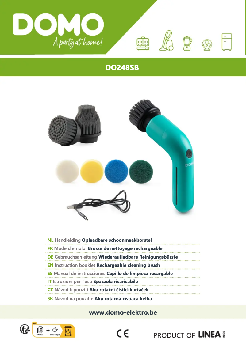 Page 1 de la notice Manuel utilisateur Domo DO248SB