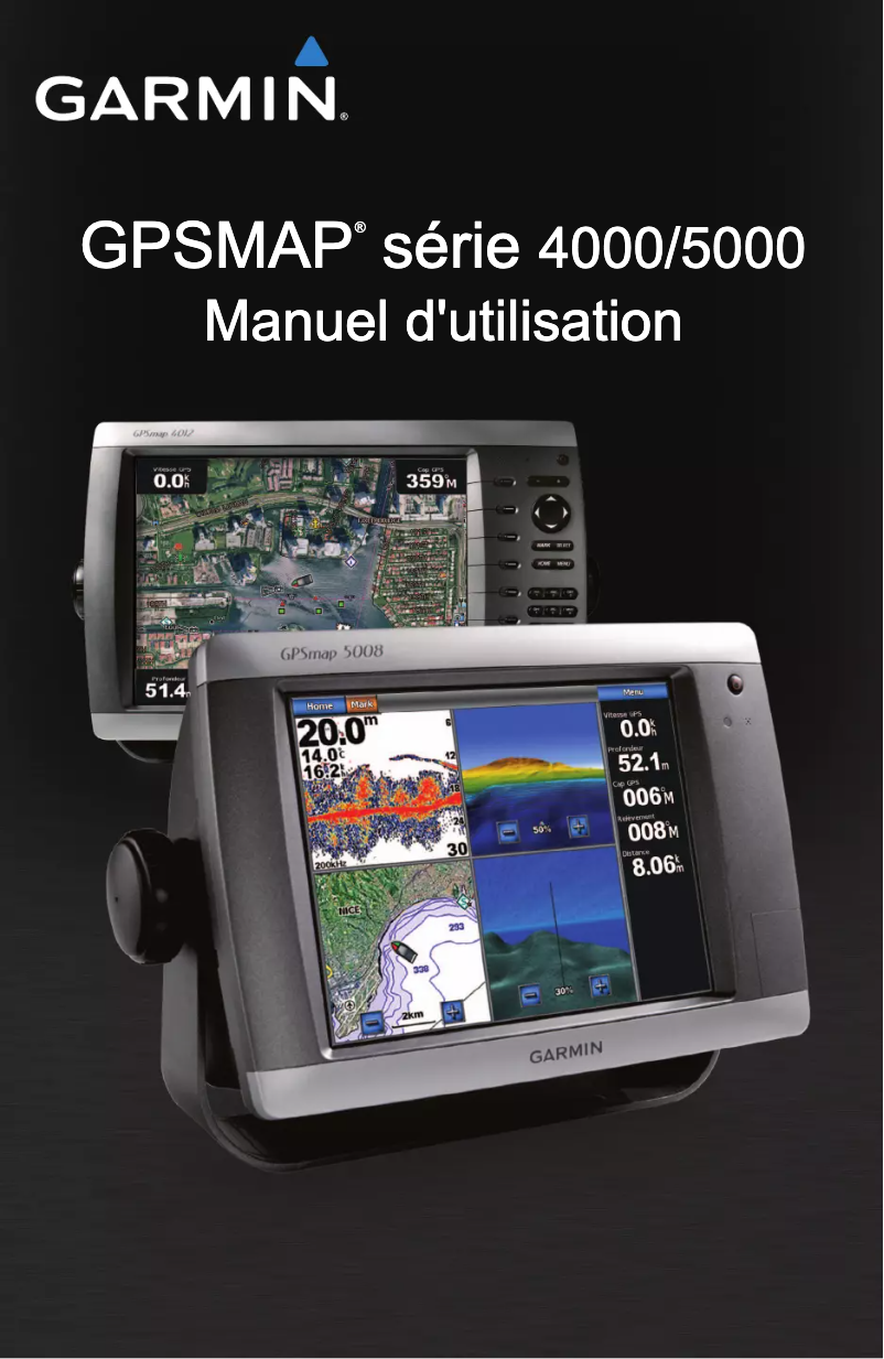 Page n°1 - Manuel utilisateur Garmin GPSMAP 4212