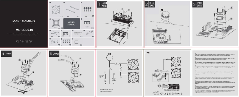 Image de la première page du manuel de l'appareil ML-LCD240