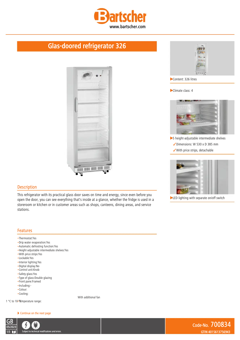 Image de la première page du manuel de l'appareil 700834