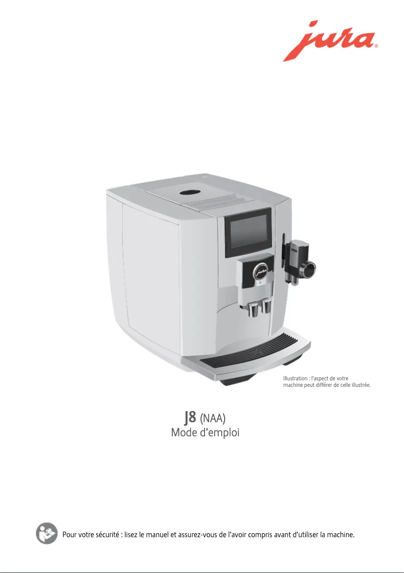 Page n°1 - Manuel utilisateur Jura J8
