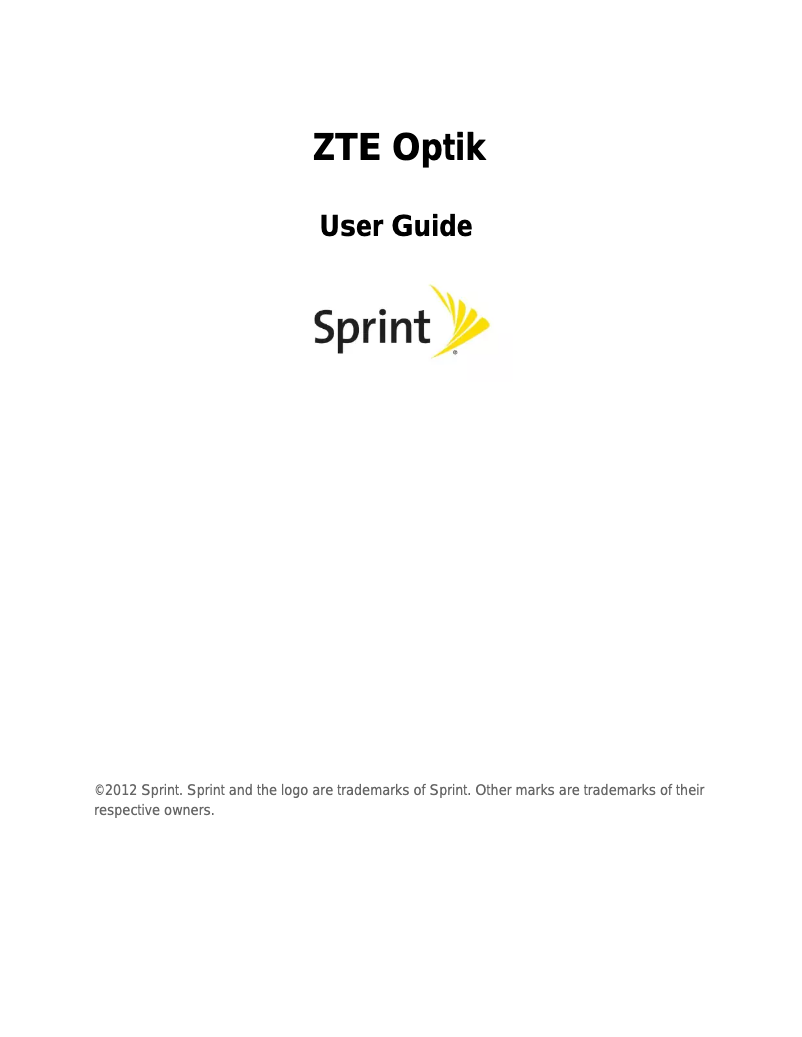 Image de la première page du manuel de l'appareil Optik V55