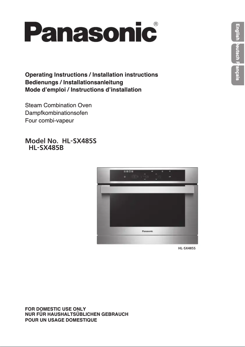 Image de la première page du manuel de l'appareil HL-SX485S