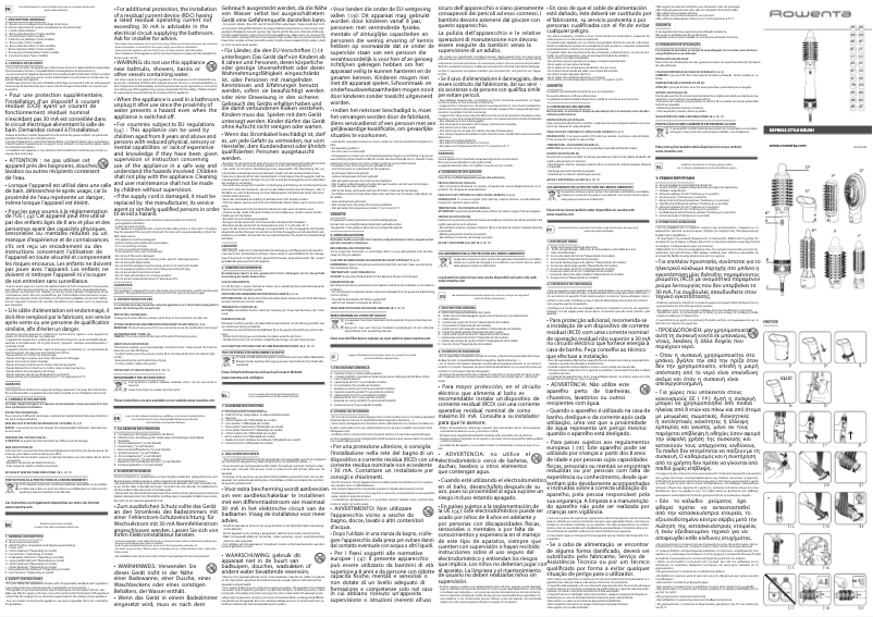 Image de la première page du manuel de l'appareil Express Style CF635L