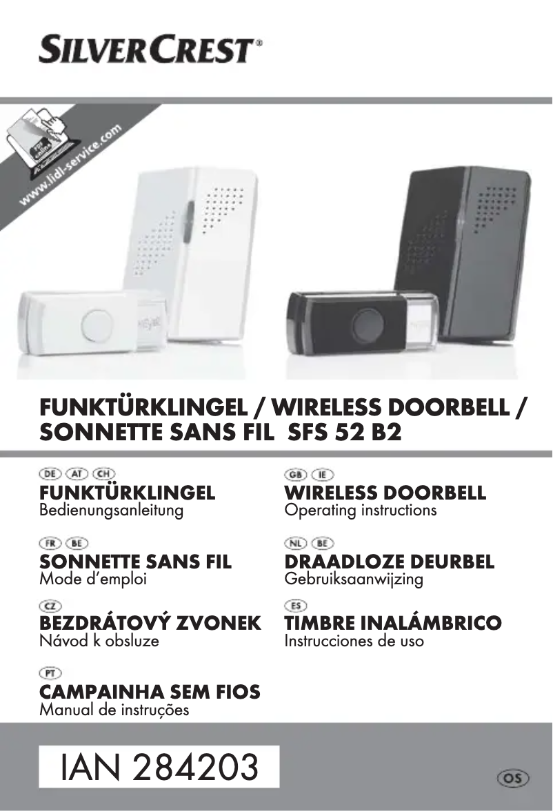 Image de la première page du manuel de l'appareil SFS 52 B2